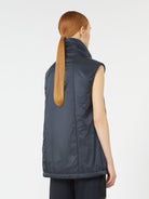 GREENVE SLEEVELESS PUFFER NAVY MAX MARA THE CUBE