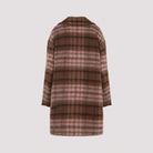 CHECK COAT MOSCHINO COUTURE