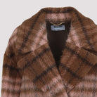 CHECK COAT MOSCHINO COUTURE