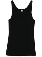 COMPACT KNIT TANK TOTEME BLACK XS