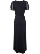 "FARRYSH" SHORT SLEEVE GOWN DREAA Lauren Ralph Lauren