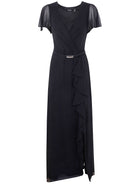 "FARRYSH" SHORT SLEEVE GOWN DREAA Lauren Ralph Lauren BLACK 2