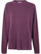LONG SLEEVES ROUND NECK SWEATER Nuur RED S