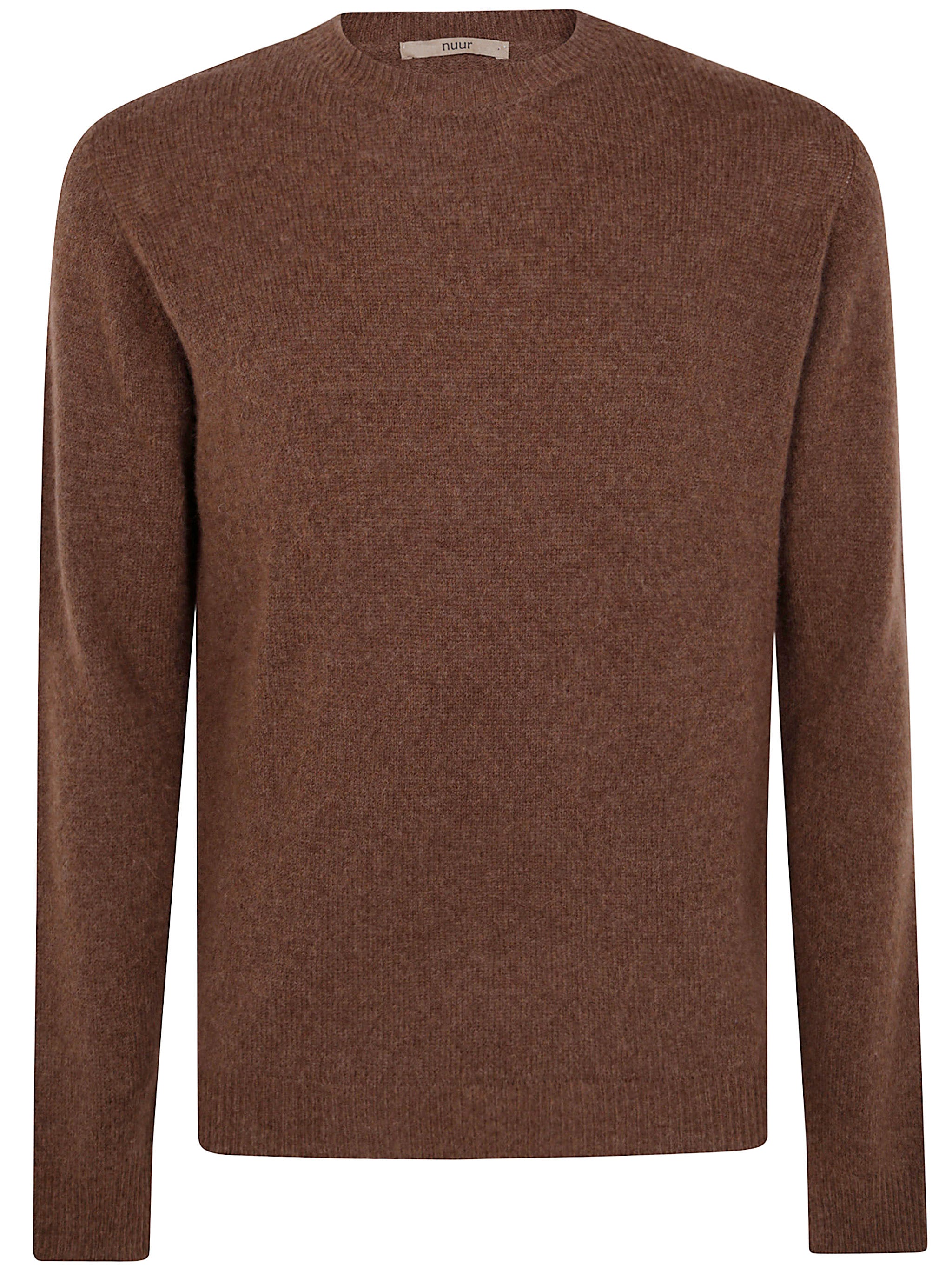 LONG SLEEVES SWG ROUND NECK SWEATER Nuur BROWN 54
