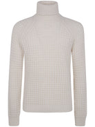 MILITARY STITCH LONG SLEEVES TURTLE NECK SWEATER Nuur NUDE & NEUTRALS 48