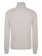 MILITARY STITCH LONG SLEEVES TURTLE NECK SWEATER Nuur