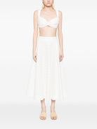 CRUSH MIDI SKIRT Zimmermann