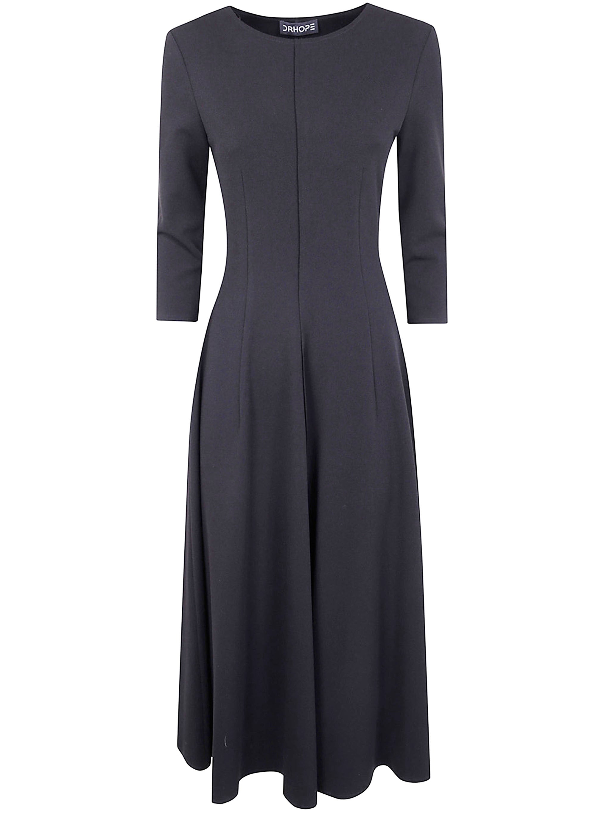 LONG DRESS DRHOPE BLACK 38