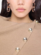 PINK ITALIAN EARRINGS Paco Rabanne