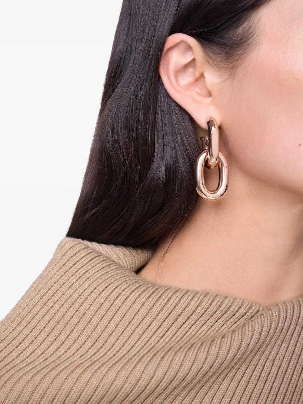 PINK ITALIAN EARRINGS Paco Rabanne