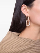 PINK ITALIAN EARRINGS Paco Rabanne