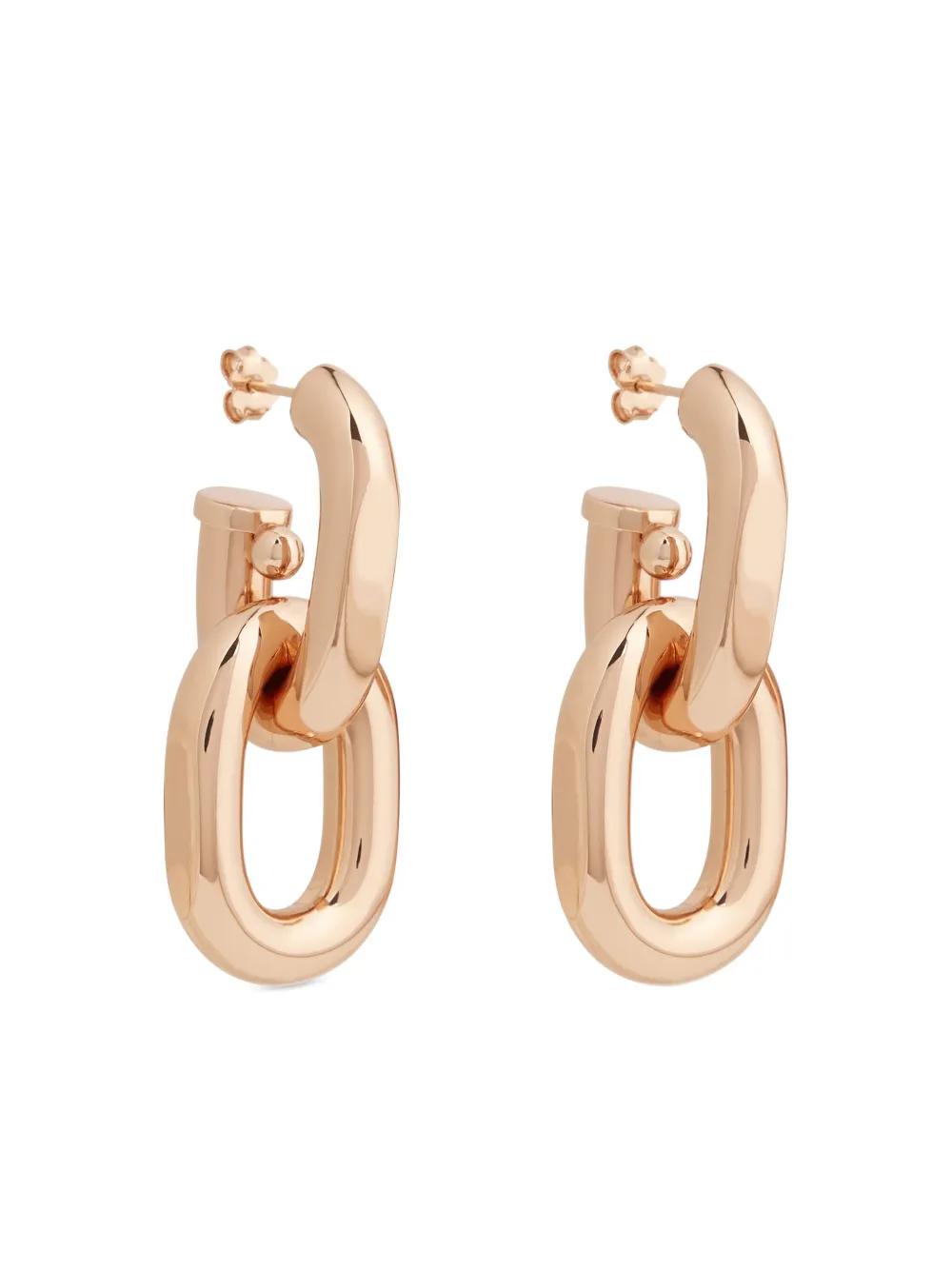 PINK ITALIAN EARRINGS Paco Rabanne