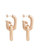 PINK ITALIAN EARRINGS Paco Rabanne