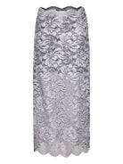 LONG LACE SKIRT Paco Rabanne BLACK 36