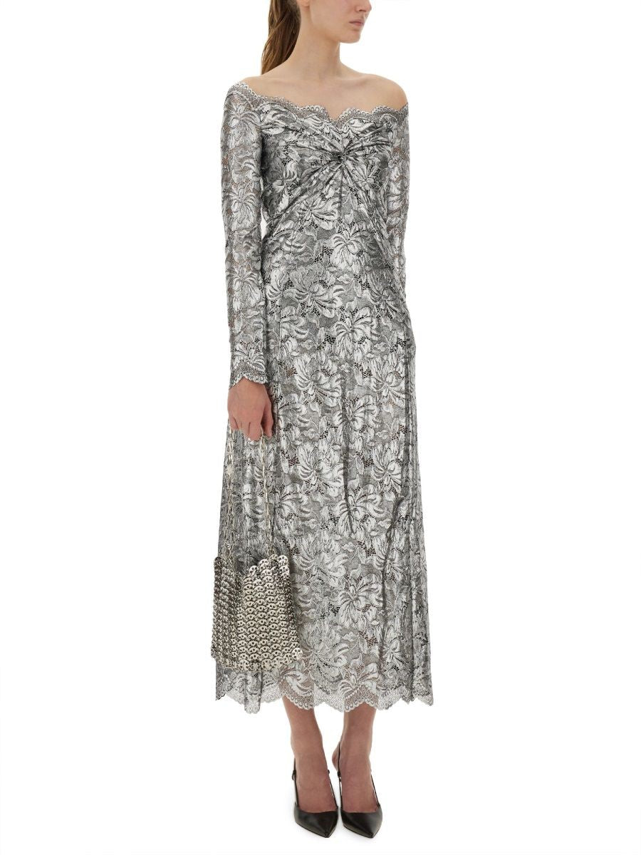 LONG LACE DRESS Paco Rabanne