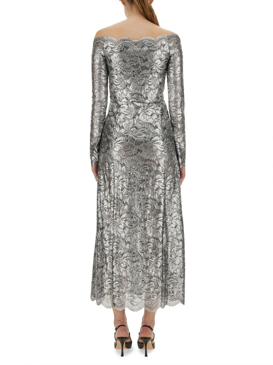 LONG LACE DRESS Paco Rabanne