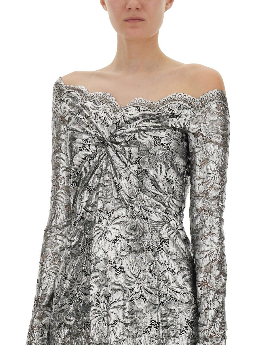 LONG LACE DRESS Paco Rabanne