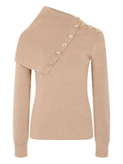 TURTLE NECK SWEATER Paco Rabanne NUDE & NEUTRALS S