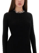 LONG WOOL DRESS Paco Rabanne