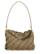 BEIGE LEATHER SHOULDER BAGS Paco Rabanne BEIGE UNI