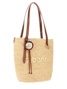NATURAL RAFFIA TOTE BAG Paco Rabanne