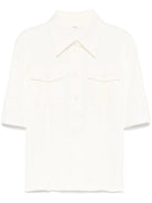 SLIM FIT POLO. Chloé WHITE S