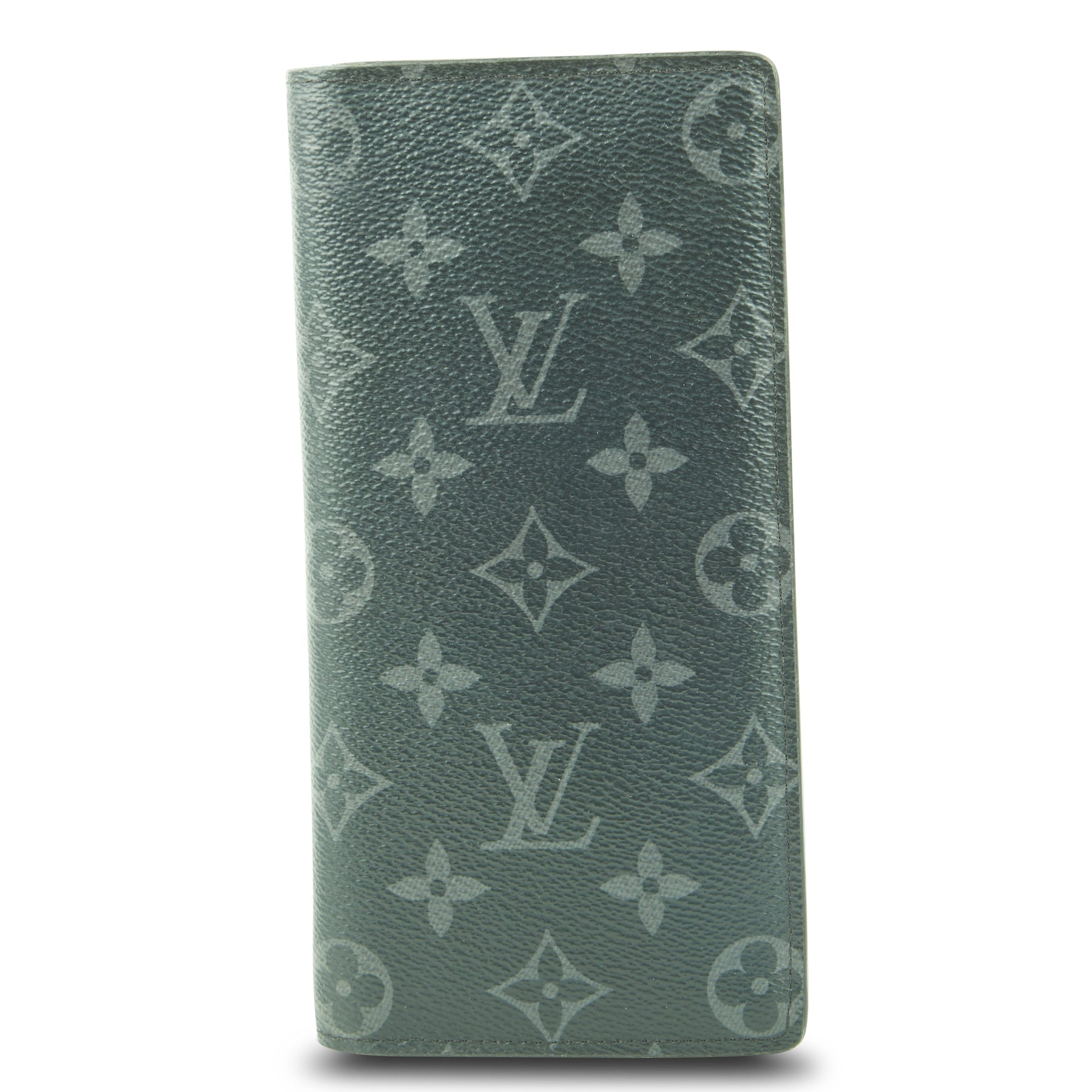 Louis Vuitton Brazza Wallet Grey Monogram Eclipse