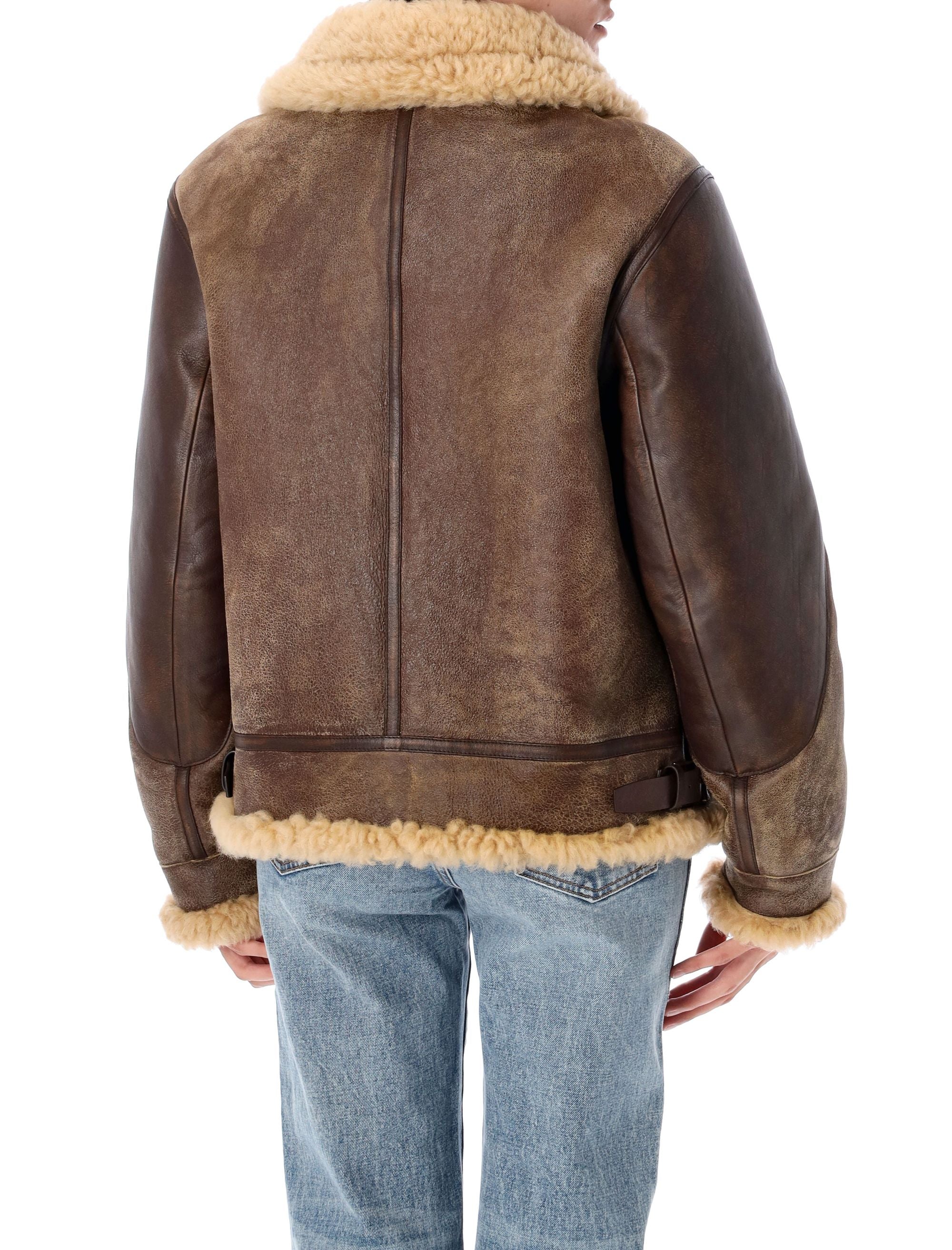 SHEARLING AVIATOR JACKET Ralph Lauren