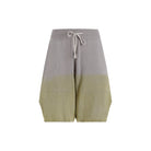 Moncler x Rick Owens long boxers with drop crotch, side angle