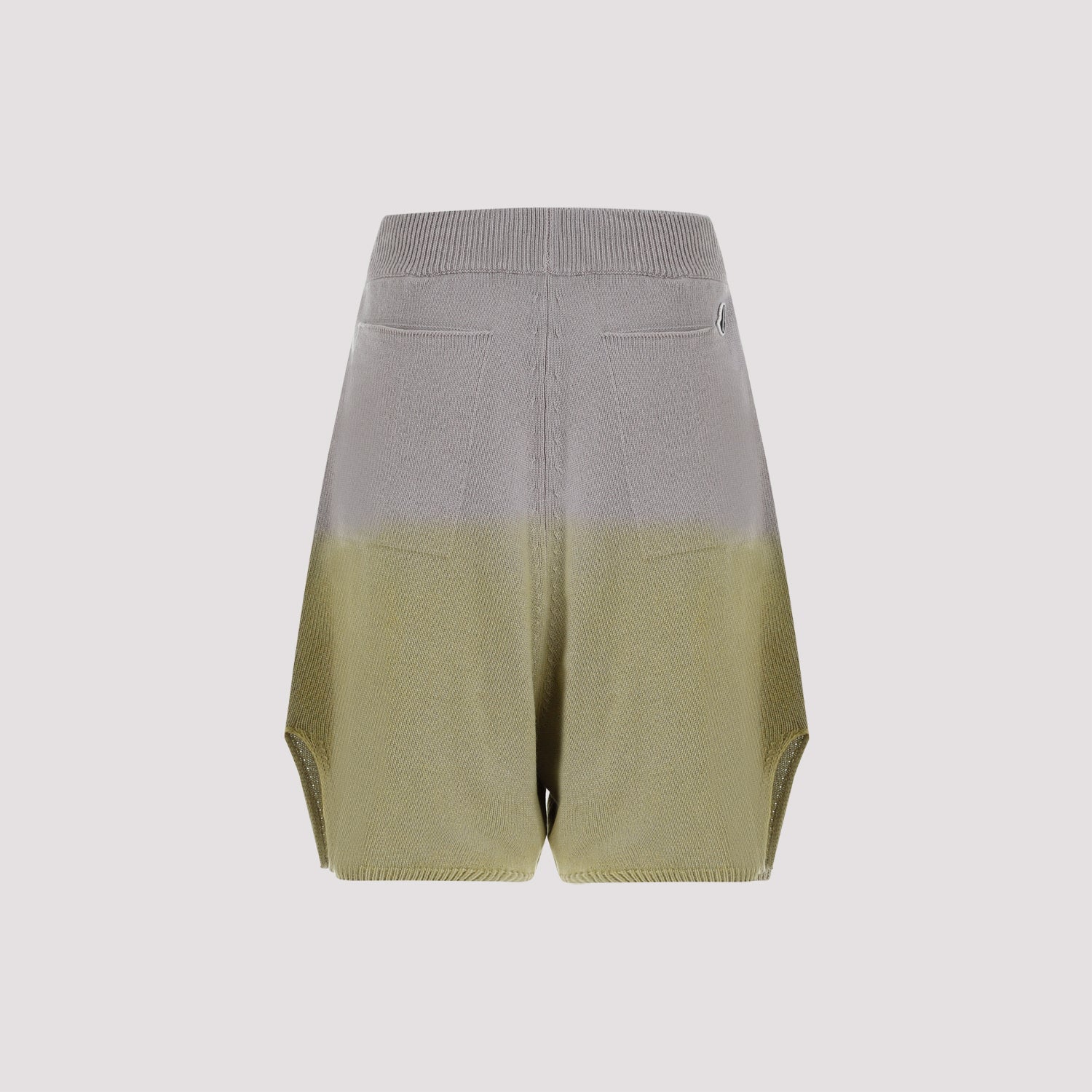 Moncler x Rick Owens boxers showing elastic drawstring waistband detail
