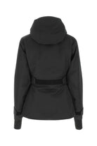 BLACK POLYESTER PADDED JACKET Prada