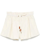 TECHNICAL TWILL SHORTS Moncler BEIGE 38