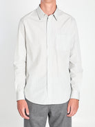 STRIPED COTTON SHIRT Celine GREY 39
