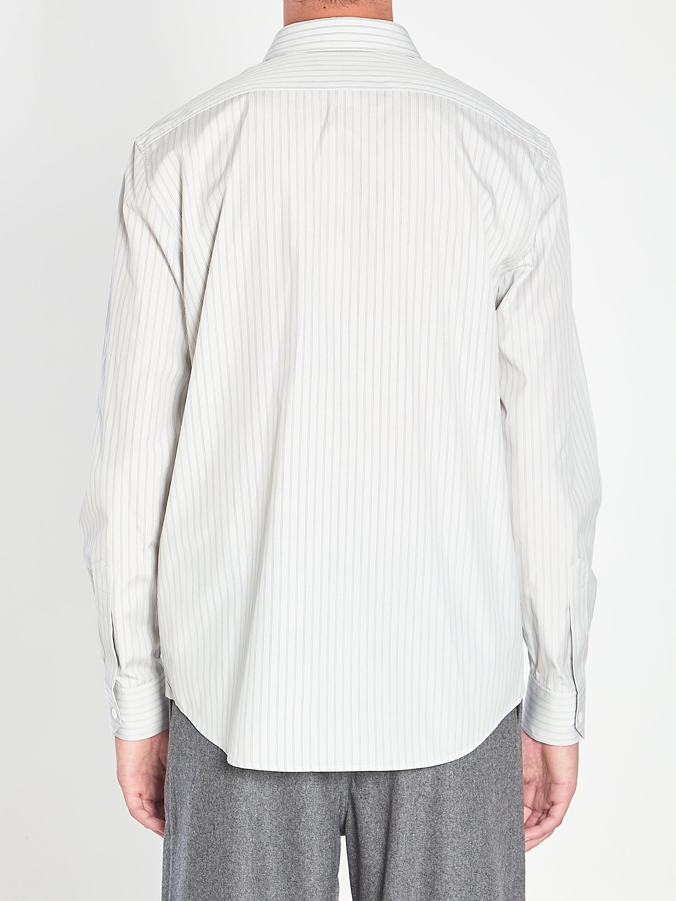 STRIPED COTTON SHIRT Celine