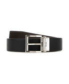 BLACK LEATHER REVERSIBLE BELT Prada BLACK 110