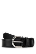 BLACK LEATHER BELT Prada BLACK 100