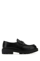 LEATHER LOAFERS Prada black 9