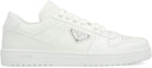 DOWNTOWN LEATHER LOW-TOP SNEAKERS Prada