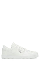 DOWNTOWN LEATHER LOW-TOP SNEAKERS Prada White 6