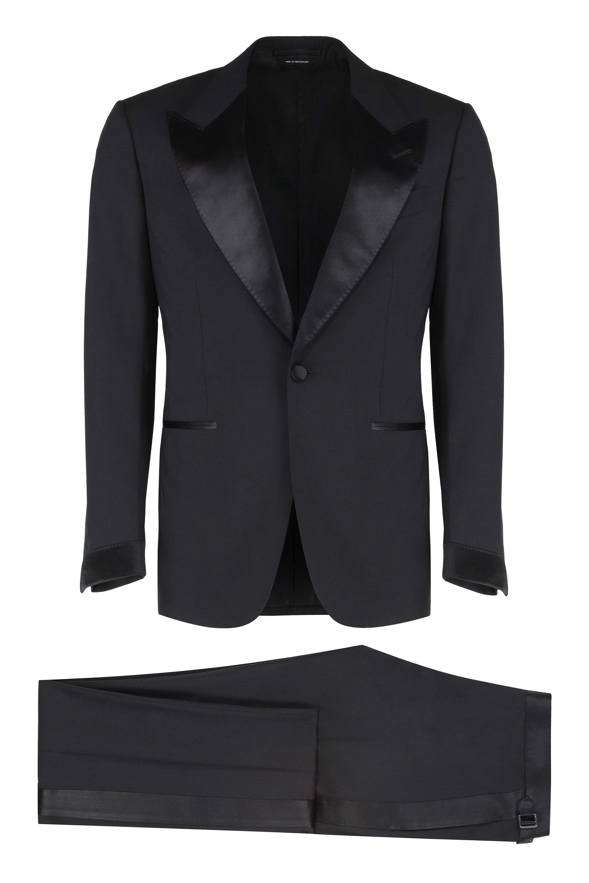 WOOL TWO-PIECES SUIT Tom Ford black 50