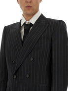 GREY WOOL SUITS Tom Ford