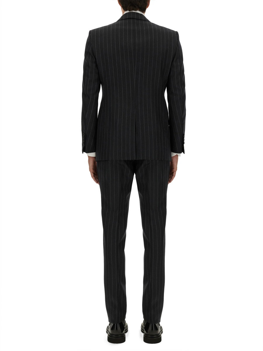 GREY WOOL SUITS Tom Ford