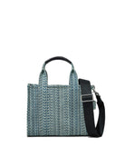 THE MONOGRAM DENIM SMALL TOTE BAG Marc Jacobs BLUE ONE SIZE