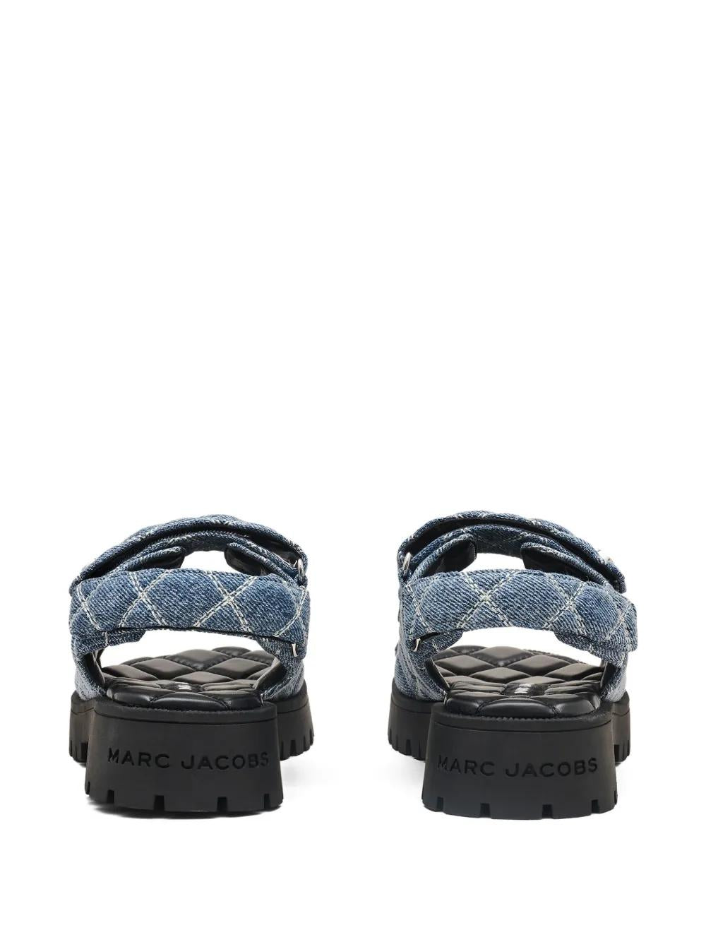 QUILTED DENIM SANDALS Marc Jacobs
