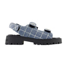 QUILTED DENIM SANDALS Marc Jacobs LIGHTWASHINDIGO 40