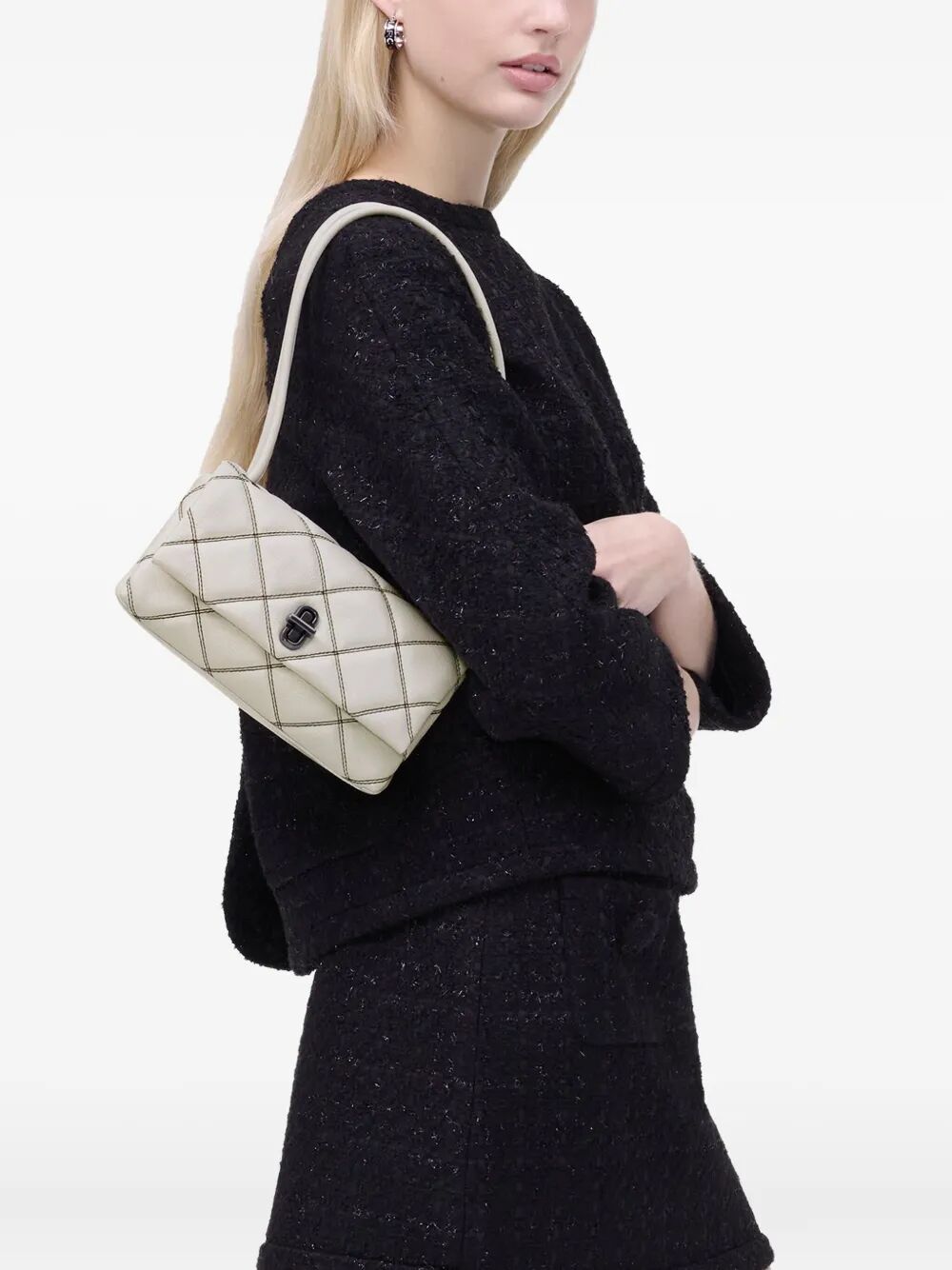 "THE DUAL BAG" BI COLOR QUILTED BAG Marc Jacobs
