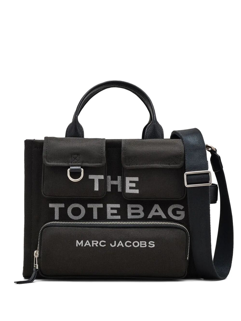 "THE TOTE BAG" CARGO CANVAS TOTE BAG Marc Jacobs BLACK UNICA