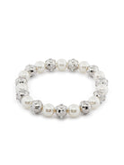 THE PEARL DOT STATEMENT NECKLACE Marc Jacobs SILVER ONE SIZE