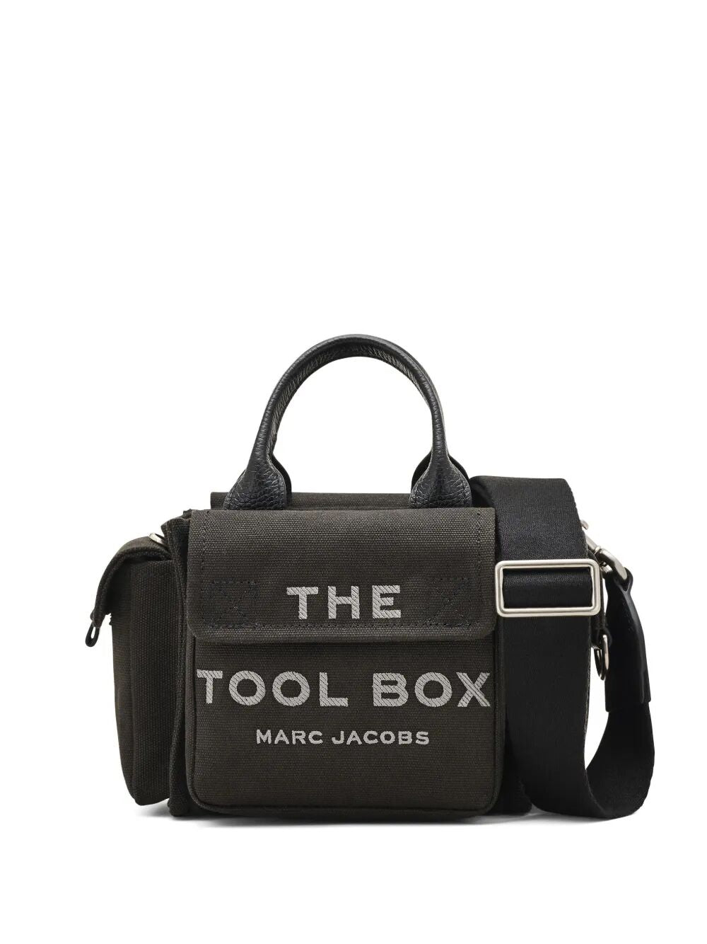 "THE CROSSBODY TOTE" CARGO CANVAS BAG Marc Jacobs BLACK UNICA
