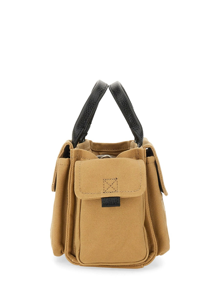 CAMEL CANVAS HANDBAG Marc Jacobs
